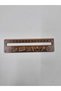 10 Pieces of Wooden Bookmarks (with Reading Guide and Ruler) 3 mm Colored Mdf Laser Cut and Printed Bookmark (15 cm) No29 - 4