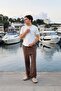 Elastic Waist Linen Trousers - 4