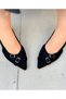 Self Black Suede Buckle 5 cm Heel Sandals - 5