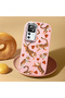 Redmi K50 Ultra Compatible Shock-Absorbing Camera Protected Pink Silicone Case - 2