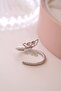 Stone Butterfly Ring Mother-Of-Pearl Stone Butterfly Ring - 2