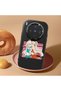 Vivo X300 Compatible Shock-Absorbing Camera Protected Black Silicone Case - 2