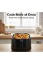 Multi-Functional Air Fryer, Large Capacity, Black | Oil-Free Cooking, High-Efficiency Heating, Dual Control Modes, Easy-to-Clean, Dishwasher-Safe Basket - 6