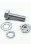 Nuts and Bolts Set 15 pcs-Stainless Steel A2 Bolt, Nuts, Plain washer, spring washer combo-Heavy Duty Bolts and Nuts (20 MM Length, 6 MM)