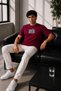 Unisex Oversize Embroidered Hulk Design 100% Cotton T-Shirt - 5