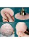 Loose Powder, Blush, Foundation, Nail Art Dust Brush Multifunctional Soft Hair Ergono