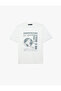 Short Sleeve Crew Neck Regular Fit Cotton Printed T-Shirt