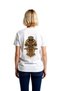 Women's Steampunk Mechanical Owl Printed Short Sleeve T-Shirt Gear Design Art Detailed Casual Comfortable