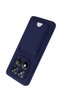 Aconcept Redmi Note 15 4g Kelvin Silicone with Business Card Holder (233812) - Navy Blue - 4