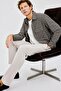 Boxy Fit Checkered Single Pocket Long Sleeve Shirt H4909Ax26Au - 2