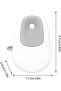 3-in-1 kitchen peeler, foldable, suitable for fruits and vegetables, gray. - 5