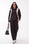 Women's Shawl Look Detailed Sweat Pants Modal Set 265193 - - 5