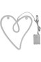 Heart Neon Light Dual Power Supply Retro Waterproof LED Neon Lamp for Living Room Valentine's Day Party Bar Decor Pink Light - 2