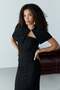 Black Bolero Strapless Lace Embroidered Long Evening Dress - 5