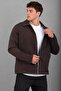 Tyson Fabric Collared Zippered Seasonal Coat Pldp 3034_60396-1 - 3
