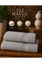 2-Piece Bath Towel Set 70X140 + 50X90 Soft Textured High Absorbent Bath and Hand Face Towel Set