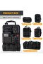 Tactical Car Seat Back Organizer, Upgrade Tactical Vehicle Panel Organizer with 5 De - 3