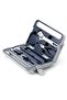 Electric Screwdriver 3.6V 5-Piece Tool Set | Magnetic Claw Hammer, Self-Lock Measuring Tape, Needle Nose Plier, Adjustable Spanner & 10 Bits | Compact & Durable DIY Kit (Black) - 8