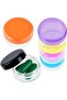 6 mini waterproof pill boxes.