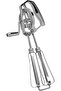 High Efficiency Manual Egg Beater | Manual Egg Whisk | Egg Beater for Mixing, Whisking, Beating, Sti - 3