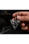 Stainless Steel Viking Celtic Detailed Symbol of Wisdom Mythological Fox Pendant - 2