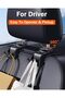 2 Pack Car Purse Hook & Headrest Hooks, Foldable 360° Rotation Backseat Car Organizers and Storage, - 3