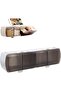 DIKOCO 4 Grids Seasoning Box, Moistureproof Seasoning Organizer Wall Mounted, Space-Saving Rack for