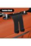Leather Car Seat Back Headrest Hooks, Double Organizer Hanger for Purse, Bags & Clothes, Universal A - 3