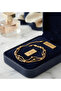 Gold Color Triple Snake Chain Dorical Steel Bracelet - 3