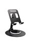 Adjustable Tablet & Phone Desk Stand, 360° Rotating Base, Universal Phone Holder for Desk, Compatible with iPhone, Android, iPad, Tablets
