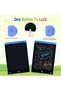10 Inch Doodle Pad Portable Erasable Reusable Writing and Drawing Pad, Learning Toys Kids Writing Board for Boys and Girls (Black) - 2