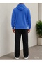 Athletic Printed Men's Hooded Tracksuit Set - 2