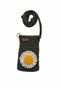 10-Piece Daisy Detailed Hand-Knitted Phone Bag – Wedding Engagement Organization Gift - 2