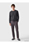 Esvab • Modern & Distinctive Zero Roba Collar Long Sleeve Men's Pajama Top - 2