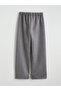 Esvab • Modern & Distinctive Girls' Pants with Drawstring Waist and Suede Look - 3