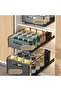 2PCS Pull Out Cabinet Organizer, Metal Storage Rack, Multifunctional Slide Out Kitchen Storage for U - 5