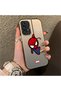 Samsung Galaxy A33 5g Compatible Silicone Edge Hard Back Case Couple Phone Case Spider Man Patterned - 3