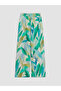 Nevavm Women's Patterned Trousers with Elastic Waist - 6