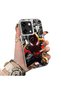 Oppo Reno 14 Pro 5g Compatible Spiderman Patterned Silicone Edge Hard Back Case Couple Phone Case