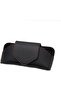 Genuine Leather Car Glasses Case – Creative clip – Storage box – Black