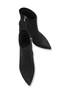 Adara Lia Women's Pointed Toe Heeled Boots 00121650 Black Suede - 5