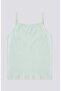 U.S. Polo Assn. Girl's Thin Straps Flat Cut and Simple Design Athlete Set 3-14 Years Old Open Ni̇l - 2