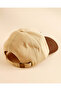 Men Brown Embroidered Cap - 2