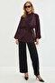 Fullamodest Shawl Detailed Waist-Tie Tunic - 2