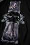 Men's Black Gaze Reveals Velvet Patch Oversize Tshirt - 4