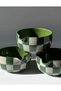 Matcha Single Bowl - Checkered Green - 2