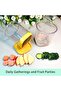 Veggie slicer pink with collection cup, stainless grater/peeler. - 5
