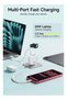 Falahhy 65W GaN Retractable Wall Charger, USB C Fast Charging Block with Built-in Type C Cable and Dual Port - 4