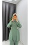 Women's Hijab Cagla Tunic Pants Double Suit - 3