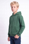 Unisex Kids 4-Piece Basic Plain Kangaroo Pocket Hooded Sweatshirt - 2